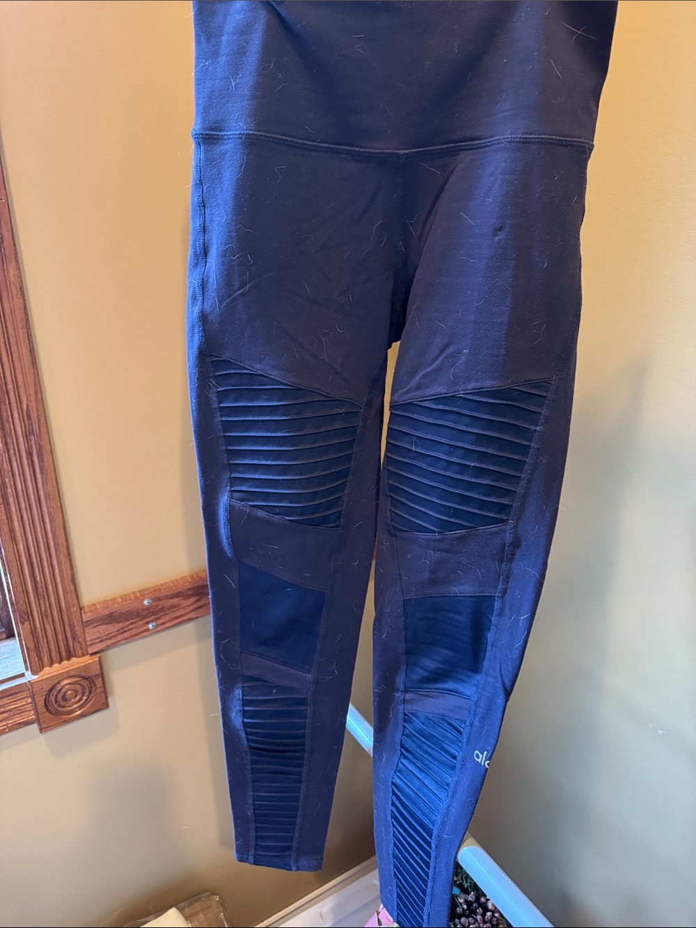 ALO Yoga Navy Blue yoga pants